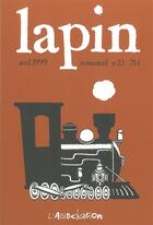 Couverture du livre « LAPIN n.23 » de  aux éditions L'association