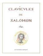 Couverture du livre « Clavicules de salomon 1641 » de  aux éditions Gutemberg