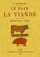 Couverture du livre « Le pain et la viande » de J. De Brevans aux éditions Maxtor