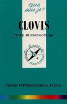 Couverture du livre « Clovis » de Renee Mussot-Goulard aux éditions Que Sais-je ?
