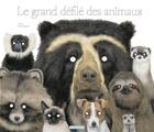 Couverture du livre « Le grand défilé des animaux » de Julie Colombet aux éditions Casterman