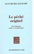 Couverture du livre « Le péché originel » de Jean-Michel Maldame aux éditions Cerf