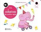 Couverture du livre « Ecoute et mime les comptines des animaux rigolos - audio » de Cecile Hudrisier aux éditions Didier Jeunesse
