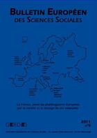 Couverture du livre « Bulletin européen des sciences sociales t.8 » de  aux éditions L'harmattan