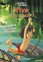 Couverture du livre « Le livre de la jungle ; comme au ciné ! » de Disney aux éditions Hemma