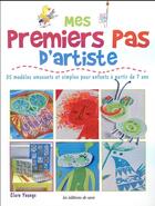 Couverture du livre « Mes premiers pas d'artiste ; 35 modèles amusants et simples pour enfants à partir de 7 ans » de Clare Youngs aux éditions De Saxe