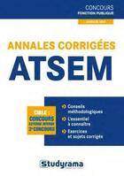 Couverture du livre « Annales corrigées ATSEM (édition 2012) » de Berengere Masson aux éditions Studyrama