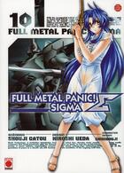 Couverture du livre « Full metal panic sigma Tome 10 » de Hiroshi Ueda et Shouji Gatou aux éditions Panini