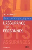 Couverture du livre « L'assurance de personnes » de Julien Molard aux éditions Sefi