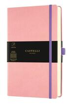 Couverture du livre « Carnet aquarela tres grand format quadrille poudre » de Castelli aux éditions Castelli Milano