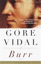 Couverture du livre « Gore vidal burr » de Gore Vidal aux éditions Random House Us