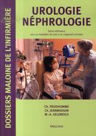 Couverture du livre « Urologie néphrologie ; soins infimiers dans les maladies du rein et de l'appareil urinaire » de Prudhomme et Jeanmougin et Geldreich aux éditions Maloine