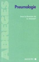 Couverture du livre « Pneumologie » de Housset aux éditions Elsevier-masson