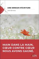 Couverture du livre « Une erreur d'écriture » de Jane Goyrand aux éditions Editions Du Net