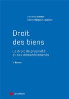 Couverture du livre « Droit des biens (2e édition) » de Laurent Leveneur et Sabine Mazeaud-Leveneur aux éditions Lexisnexis