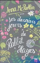 Couverture du livre « Les derniers jours de Rabbit Hayes » de Anna Mcpartlin aux éditions Cherche Midi