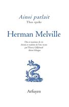 Couverture du livre « AINSI PARLAIT ; Herman Melville » de Herman Melville aux éditions Arfuyen
