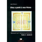 Couverture du livre « Dieu a parlé à nos pères ; année B t.2 » de Jean Pouilly aux éditions Artege