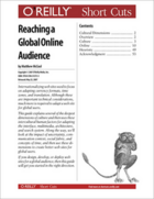 Couverture du livre « Reaching a Global Online Audience » de Matthew Mccool aux éditions O'reilly Media