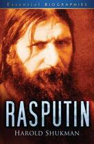 Couverture du livre « Rasputin » de Shukman Harold aux éditions History Press Digital