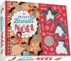 Couverture du livre « Petits biscuits de noel - coffret avec emporte pieces » de Pourrech aux éditions Deux Coqs D'or