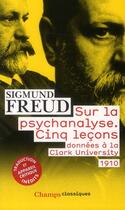 Couverture du livre « Sur la psychanalyse » de Sigmund Freud aux éditions Flammarion