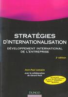 Couverture du livre « Strategies D'Internationalisation - 2eme Edition » de Lemaire-Petit aux éditions Dunod