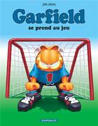 Couverture du livre « Garfield Tome 24 : Garfield se prend au jeu » de Jim Davis aux éditions Dargaud