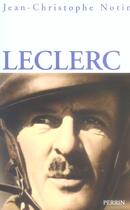 Couverture du livre « Leclerc » de Notin J-C. aux éditions Perrin