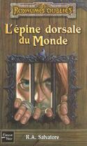 Couverture du livre « L'épine dorsale du monde » de R. A. Salvatore aux éditions Fleuve Editions