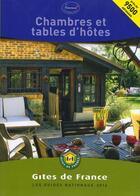 Couverture du livre « Chambres et tables d'hôtes 2014 » de  aux éditions Gites De France