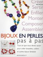 Couverture du livre « Faire ses bijoux en perles » de M Brenner aux éditions Marabout