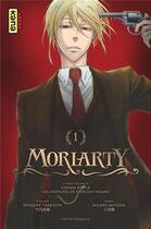 Couverture du livre « Moriarty Tome 1 » de Ryosuke Takeuchi et Hikaru Miyoshi aux éditions Kana