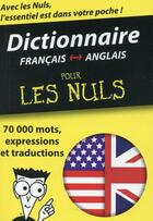 Couverture du livre « Mini-dictionnaire anglais-français, français-anglais pour les nuls » de  aux éditions First