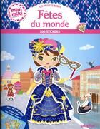 Couverture du livre « Minimiki - les petites robes de fetes du monde - stickers » de Julie Camel aux éditions Play Bac