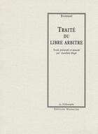 Couverture du livre « Traité du libre arbitre » de Bossuet aux éditions Manucius