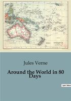 Couverture du livre « Around the World in 80 Days » de Jules Verne aux éditions Culturea