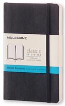Couverture du livre « Carnet poche pointillés ; couverture souple noire » de  aux éditions Moleskine