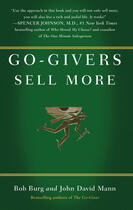 Couverture du livre « Go-Givers Sell More » de John David Mann aux éditions Penguin Group Us