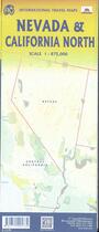 Couverture du livre « Nevada & california north » de  aux éditions Itm