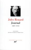 Couverture du livre « Journal (1887-1910) » de Jules Renard aux éditions Gallimard