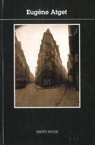 Couverture du livre « Eugene atget n 16 - texte de francoise reynaud » de Atget/Reynaud aux éditions Actes Sud