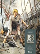 Couverture du livre « USS constitution Tome 2 : il y a deux justices en mer, celle des gradés et celle des sans-gradés » de Franck Bonnet aux éditions Glenat