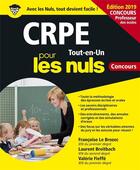 Couverture du livre « Crpe pour les nuls concours, 4e edition » de Francoise Le Brozec aux éditions First