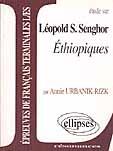 Couverture du livre « Senghor, ethiopiques » de Risk aux éditions Ellipses Marketing