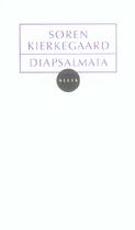 Couverture du livre « Diapsalmata » de Soren Kierkegaard aux éditions Allia