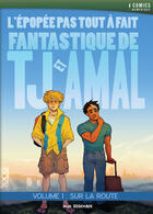 Couverture du livre « Tj et Amal t.1 ; sur la route » de E.K. Weaver aux éditions Mxm Bookmark