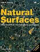 Couverture du livre « Natural surfaces » de Juracek aux éditions Thames & Hudson