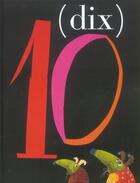 Couverture du livre « Dix » de Vladimir Radunsky aux éditions Seuil Jeunesse