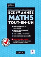 Couverture du livre « Mathématiques ; ECS ; 1ère année » de Olivier Sarfati et Frederic Brossard et Paul-Louis Donnard et Baptiste Frelot aux éditions Dunod